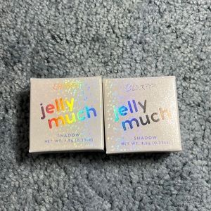 Colourpop Jelly Much single shadows in Keep it Crisp and Blanc de Blanc